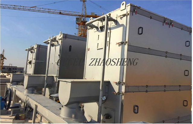ZCK Type Vertical Perforated Plate Fine Grid Trash-Cleaning Machine